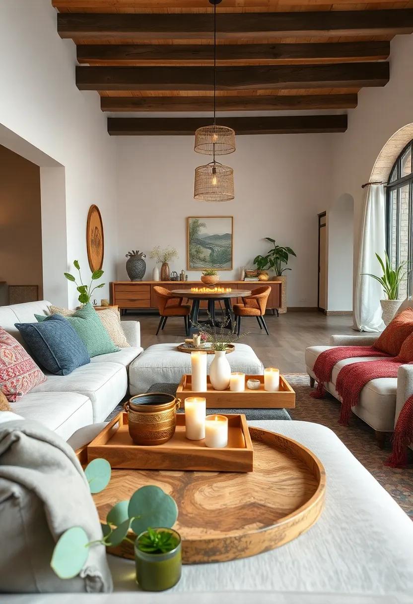 Cozy Bean Bags: Perfect for informal ⁢seating, bean bags in earthy tones provide a relaxed⁤ and casual ⁣vibe