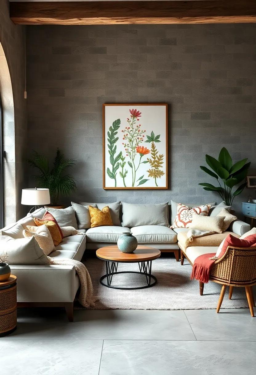 Botanical Prints: Infuse greenery and life into your living space with art that celebrates nature and bohemian themes