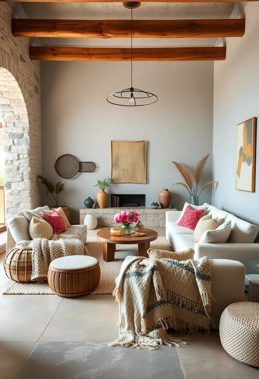 Handwoven throw Blankets: Layer up your space with soft, ⁢textured​ throws that ⁣invite warmth and comfort