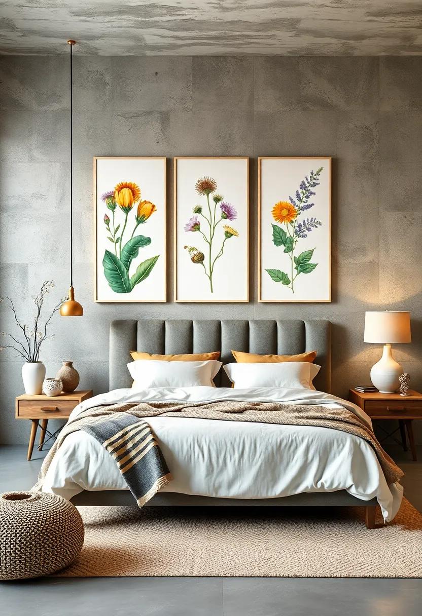 Let your walls tell a story with‌ coordinated botanical⁣ prints that ⁤reflect the changing seasons for year-round inspiration