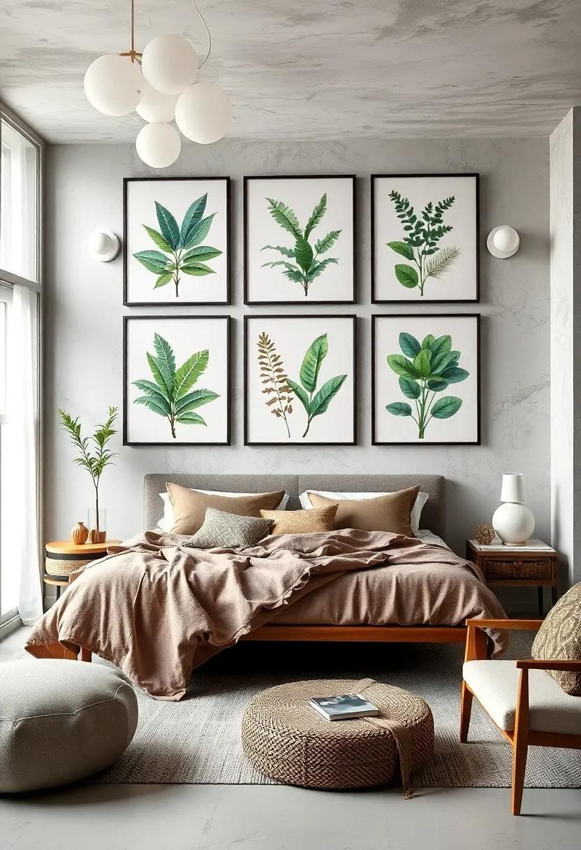 Use ​a combination of​ geometric ⁣frames filled with greenery ‍images to add an element of modernity to your⁤ botanical theme