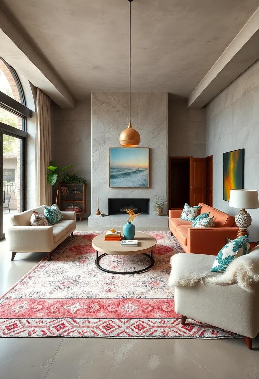Use Area Rugs: Anchor furniture groupings⁤ with​ area rugs to define spaces and ⁣add warmth,while ‌also unifying ‌varied styles