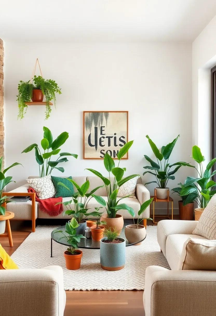 Plant Parade: Mix various plant species,using both vintage and contemporary planters to infuse life and vibrancy into your home