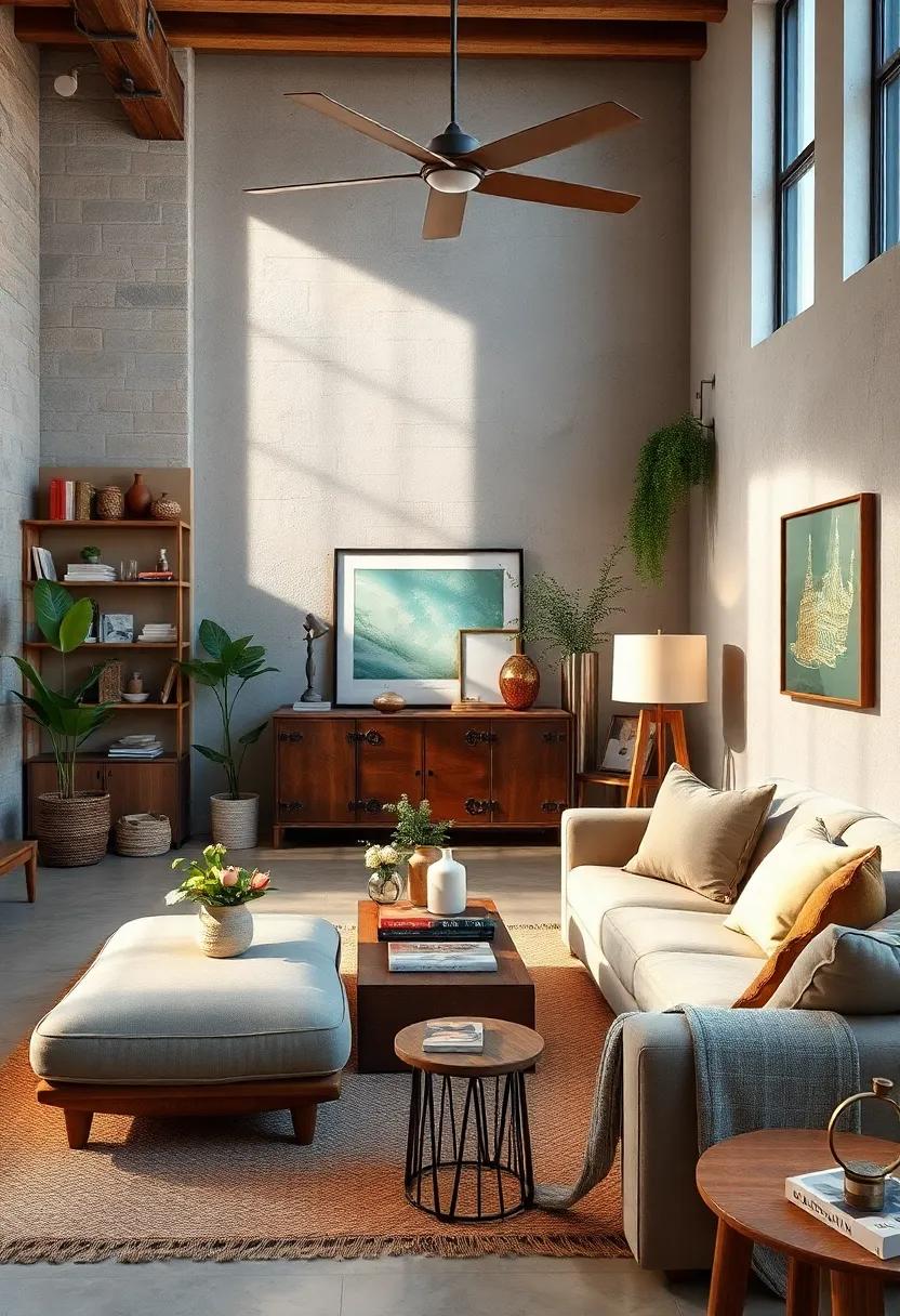 Travel-Inspired decor: Display souvenirs and artifacts from your travels mixed with modern elements for a personal touch that inspires memories