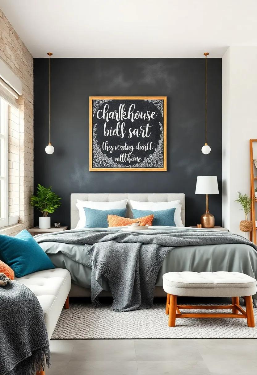 Chalkboard Art: Introduce chalkboard‌ paint as a canvas ⁢for seasonal quotes or doodles,​ tying in ⁢your‌ farmhouse⁢ theme