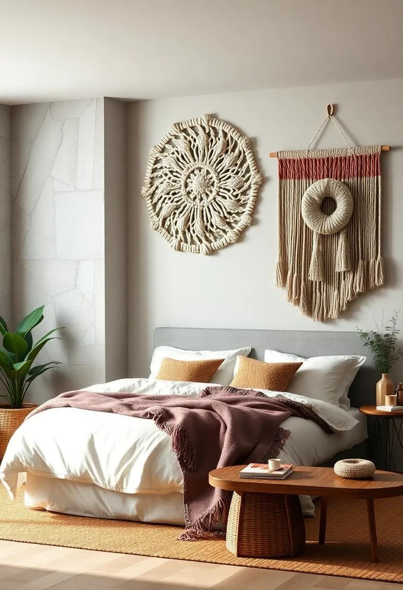 Knitted Wall Art: Incorporate knitted pieces as wall hangings⁢ for a cozy, tactile​ experience that evokes warmth