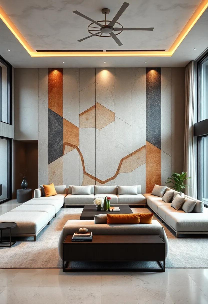 Artistic Room Divider: elevate your living space with a bold artistic room ⁢divider that serves‌ as ⁤both⁣ a stunning focal​ point and a functional separator