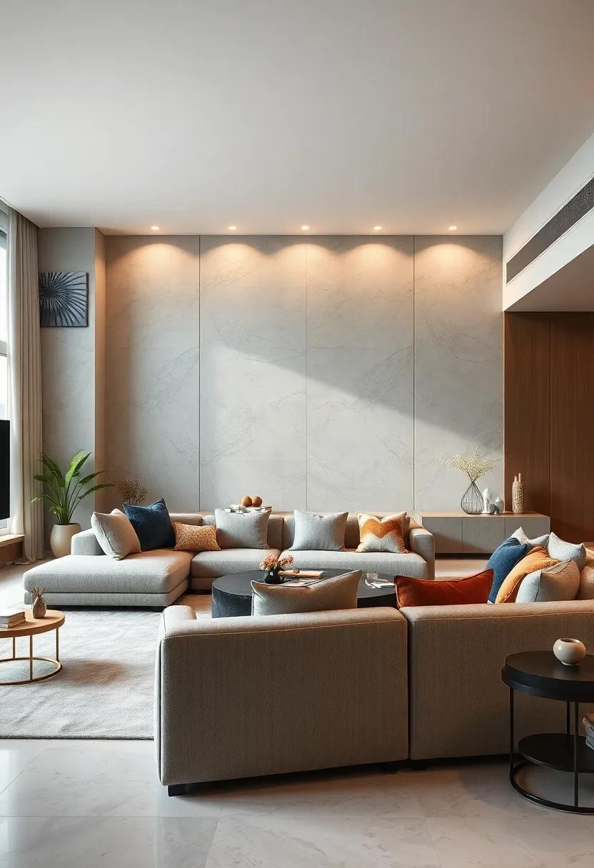 Wall-Unit Couches: Embrace​ innovative layouts with⁣ wall-unit ‌couches that create⁢ a stunning focal⁢ point and‌ adapt to your living space's ​dimensions