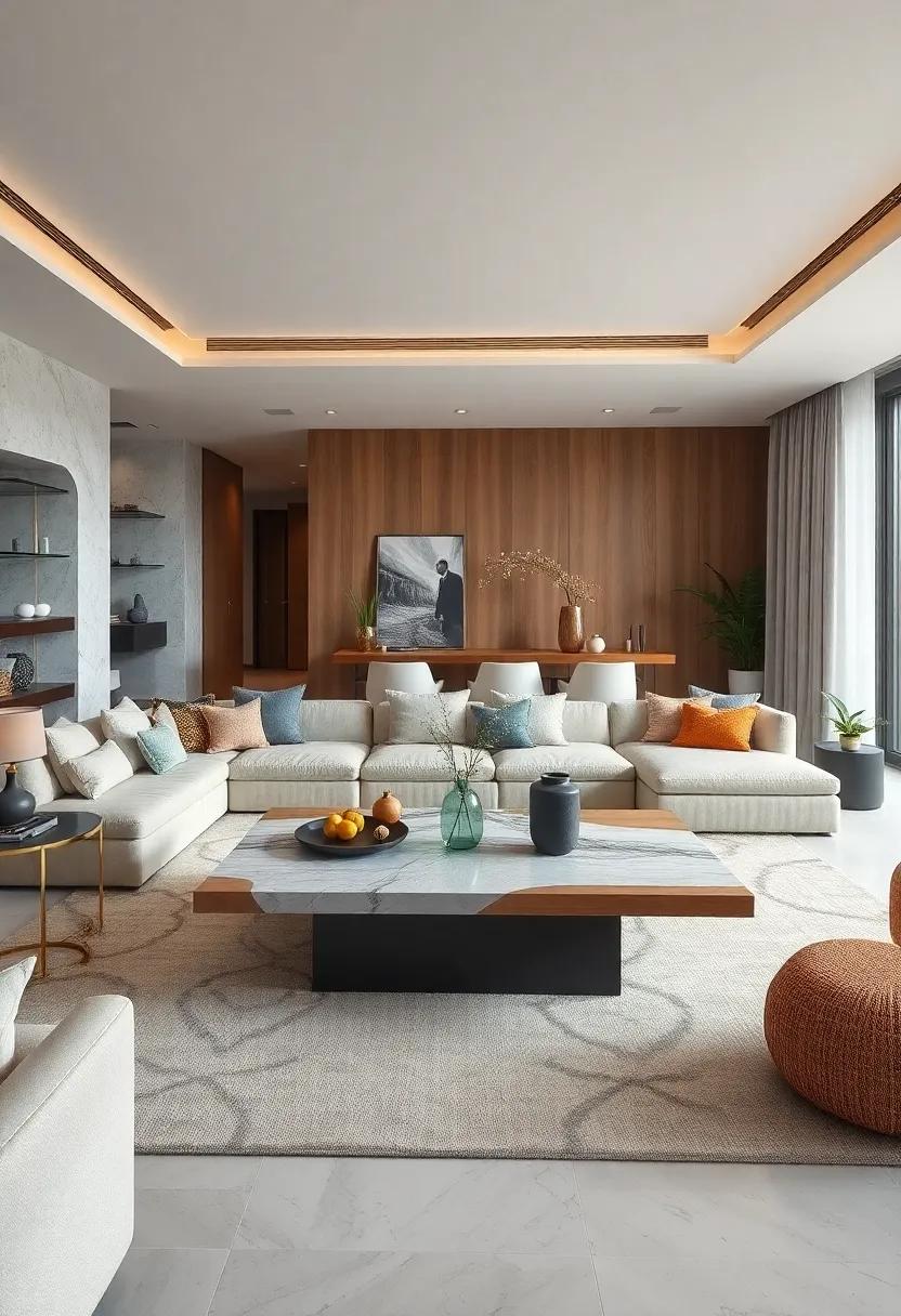 Convertible ‍Coffee⁢ Table: Upgrade⁢ your coffee table ⁢to one that transforms into a dining table, blending practicality with stunning design