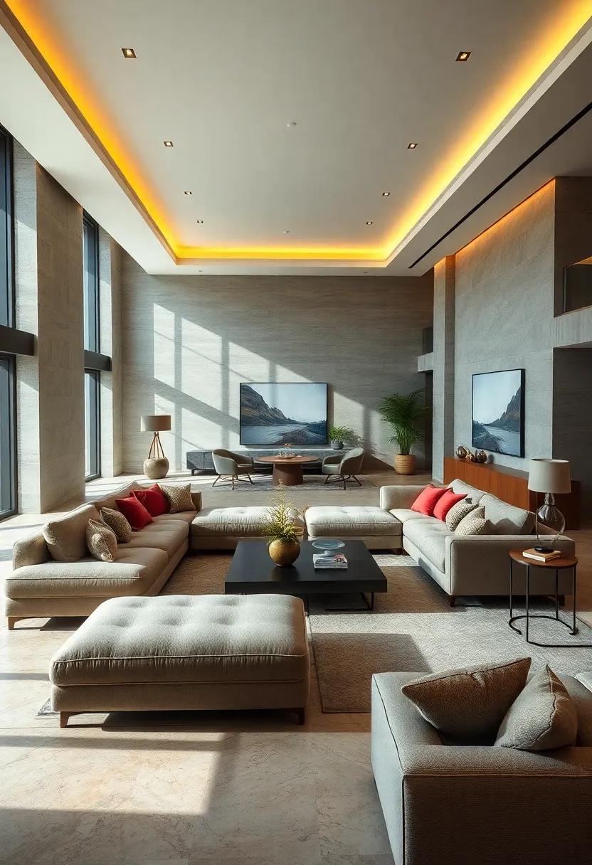 Modular Sectional: Create ​your ‌customized ⁢seating arrangement with‍ sectionals ​that⁣ allow⁤ for easy reconfiguration and ⁣adaptability for any occasion