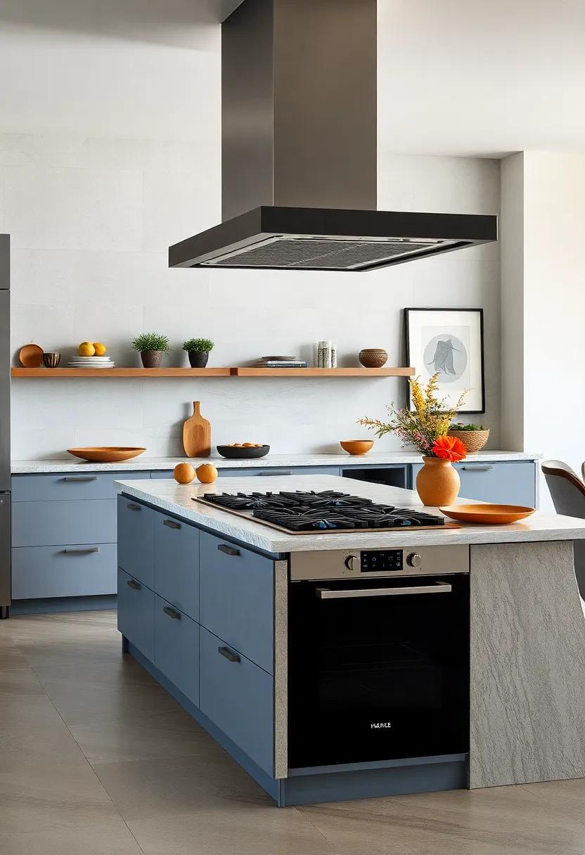 Incorporate ‍smart‍ technology into your kitchen island⁤ design with​ a ⁤stove that features touch controls and Wi-Fi connectivity, merging convenience with modern aesthetics
