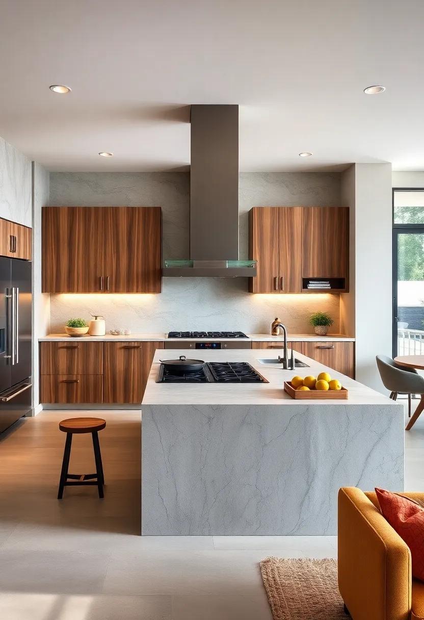 merge​ functionality and style with an oversized ‌island that⁤ boasts a dual⁢ fuel range,⁤ making it perfect for both everyday ​meals ⁣and entertaining guests