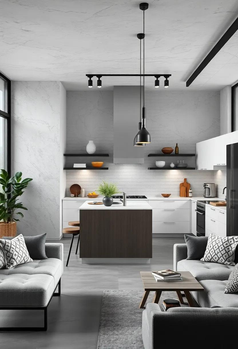 Chic​ Monochrome: Discover how a palette of black and white, along with sleek finishes, can elevate ​an industrial kitchen into ⁤a chic culinary ‌powerhouse
