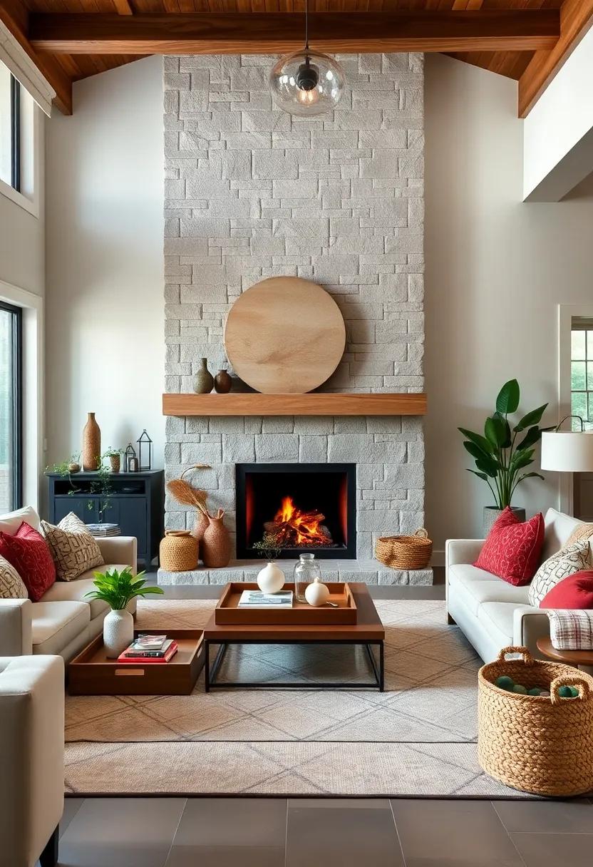 Utilize open ‍shelving for decorative displays ‌that showcase cherished family heirlooms and unique finds