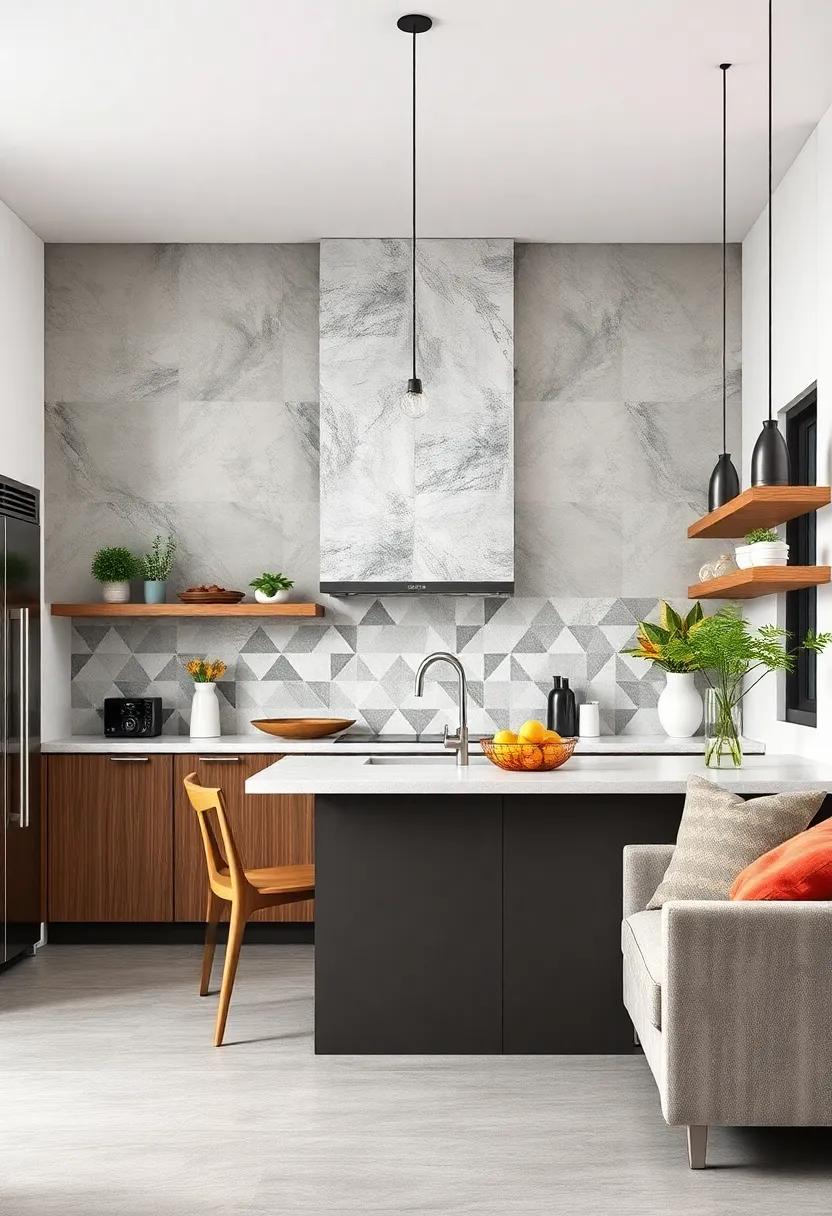 Bold Patterns: ⁤Experiment with geometric tiles or patterned‍ backsplashes that add energy and interest to otherwise simple ​surfaces
