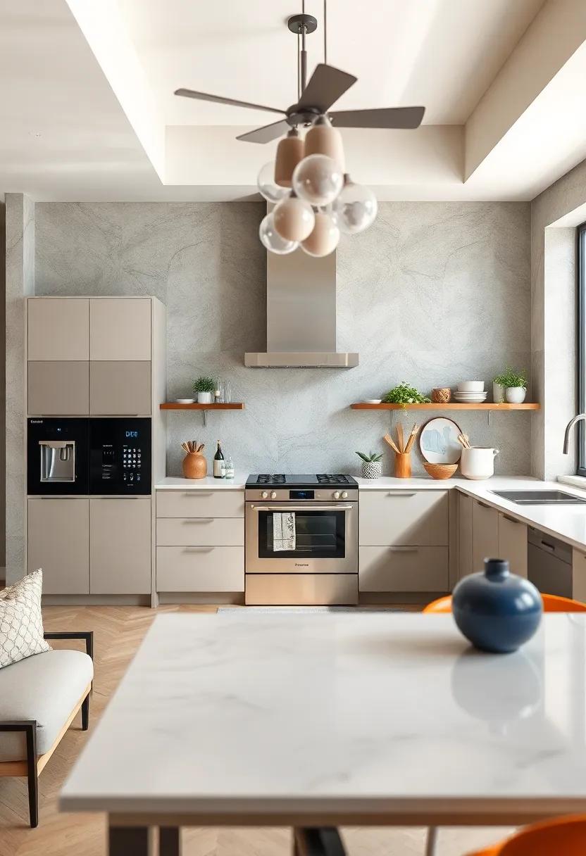 High-Tech Solutions: Incorporate smart appliances and voice-activated gadgets that streamline your cooking experience ​and elevate your home's tech-savviness