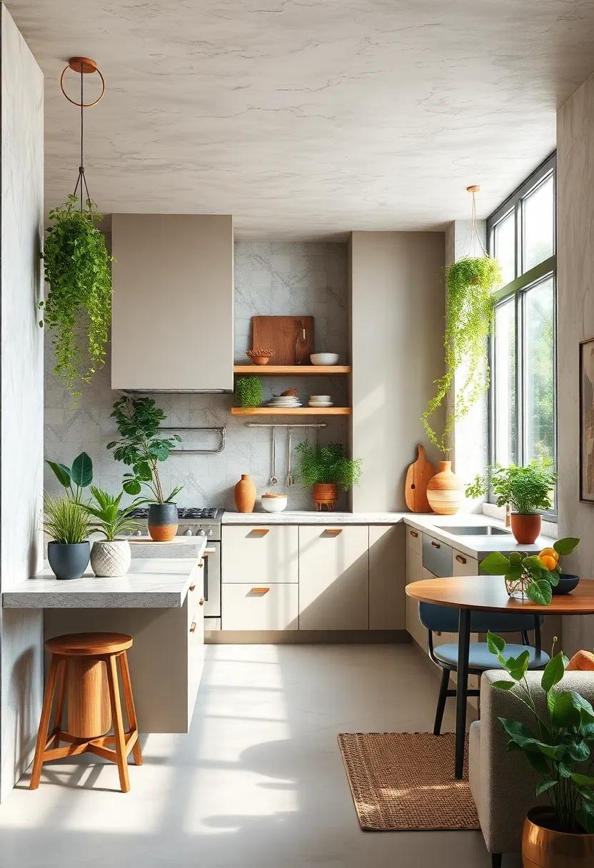 Nature-Inspired elements: Introduce elements like indoor plants or herb gardens to your kitchen, bringing⁤ a bit of the outdoors inside and⁤ enhancing air quality