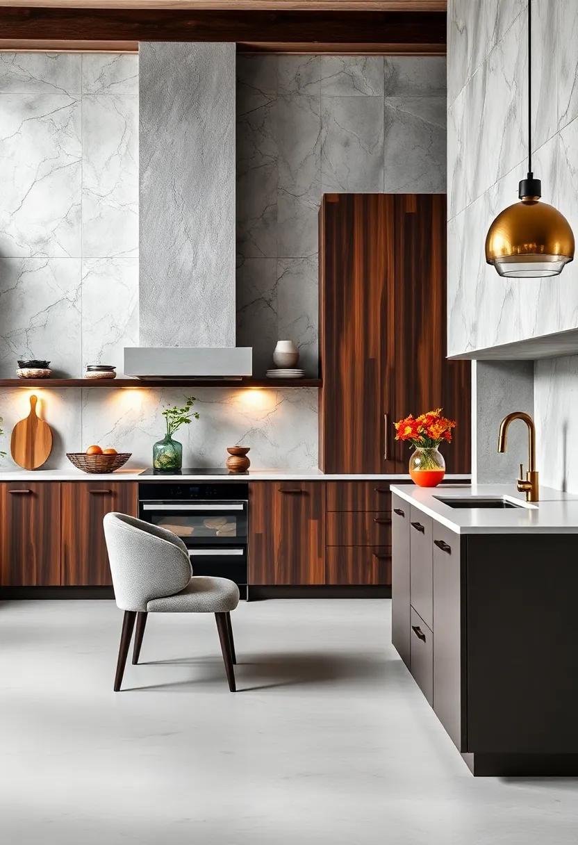 unique Hardware: Select distinctive cabinet hardware,like oversized knobs or custom pulls,that​ adds personality and elegance to your kitchen's design