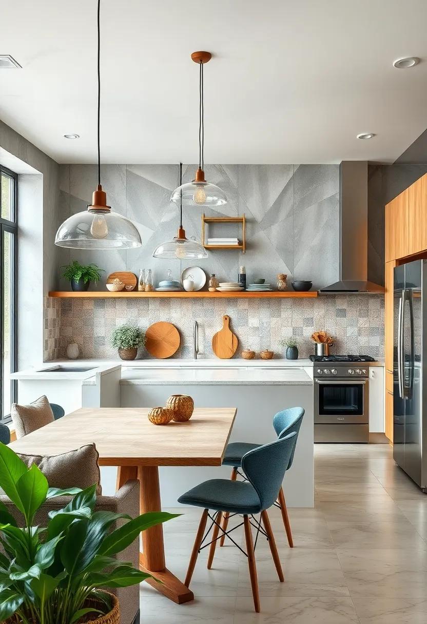 Vintage Charm: Infuse your modern​ kitchen with vintage light ⁢fixtures or retro-inspired accents that add personality and warmth to the space