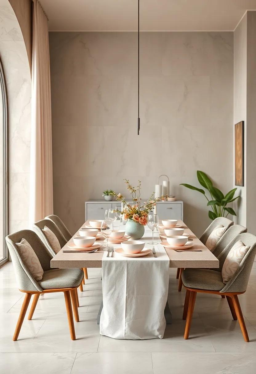 Delicate Pastel Table ‍Settings: Mix and match pastel-colored dinnerware⁤ to create an inviting table setting that exudes charm and warmth⁣ with ⁣every meal