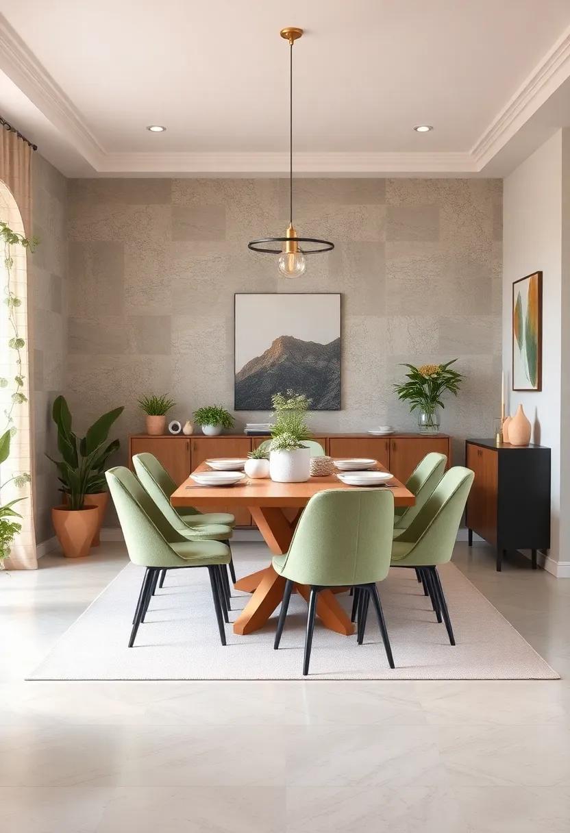 Natural Pastel Elements: Incorporate natural pastel elements​ like potted‌ succulents or herb gardens that breathe life into your dining ‍room while‌ staying on theme
