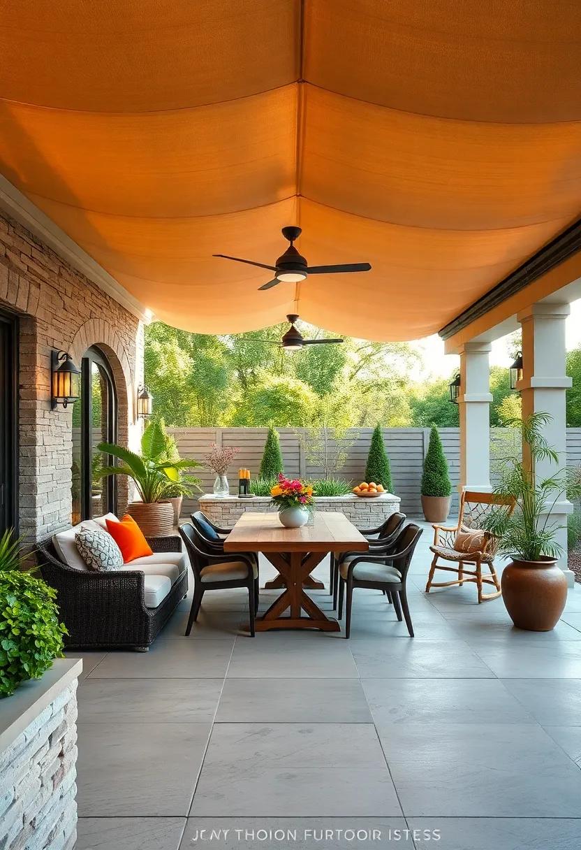Elevate your⁤ outdoor⁢ dining experience with a retractable roof that​ effortlessly transitions⁤ from sun-drenched brunches to cozy evening dinners under ​the stars