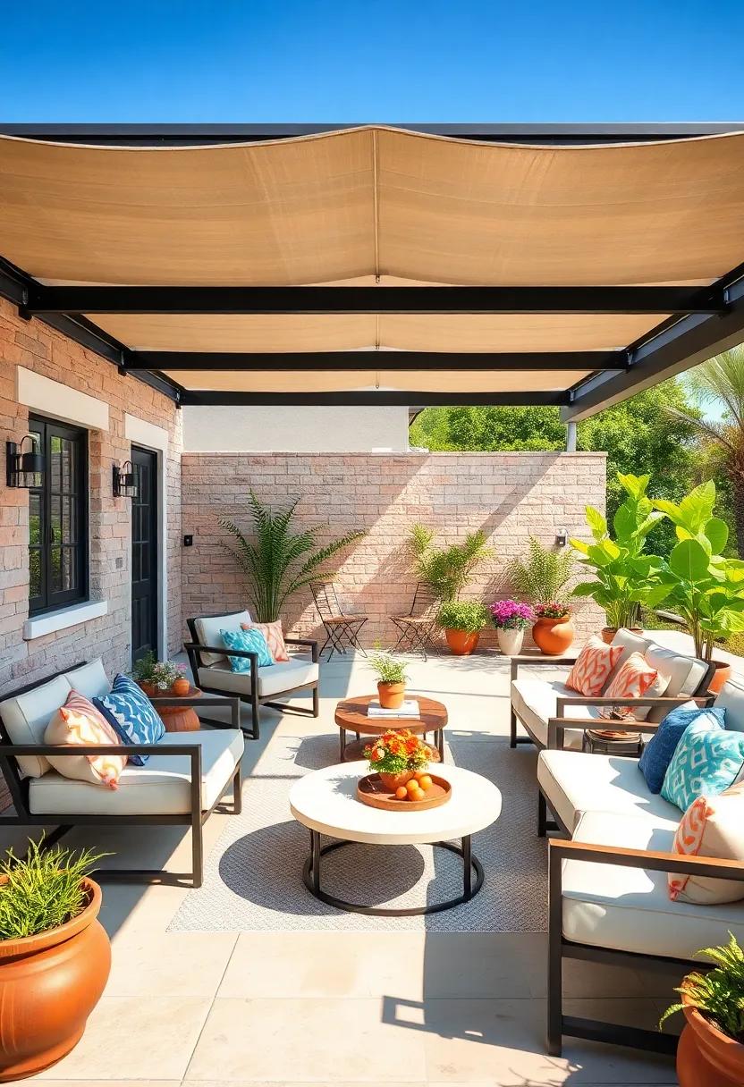 Enhance your morning routine with a ⁣retractable ‌roof that opens to a sunny breakfast‍ patio, inviting you to ⁤enjoy coffee with a side of ​sunshine