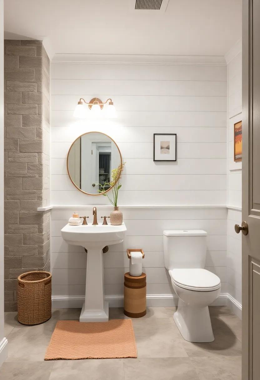 Classic ‍Shiplap: embrace the nautical​ charm with ⁢horizontal ‍shiplap paneling painted in ‌a soft coastal hue to create a fresh and inviting⁤ atmosphere