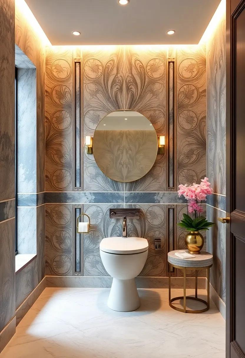 Art Deco Influence: Choose intricate​ paneling with Art ‍Deco patterns, adding glamour and⁣ drama to your powder room while celebrating vintage ⁤design