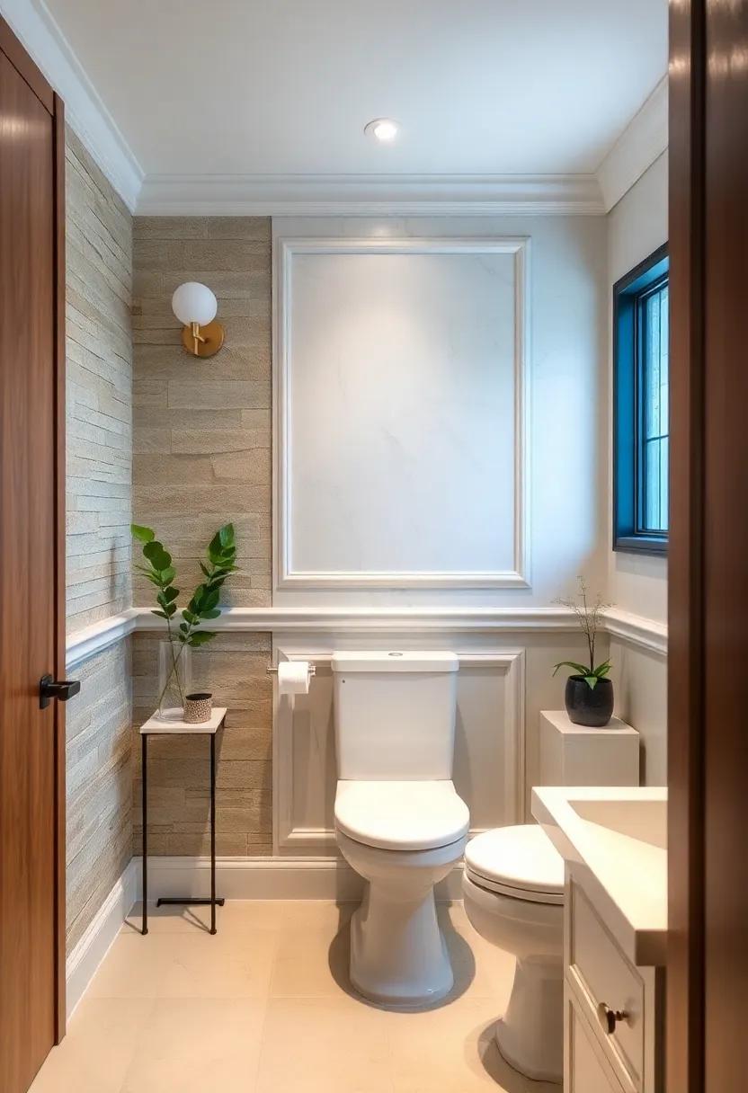 Classic‌ Chair Rail:‍ use a classic‌ chair rail ⁤to separate two unique wall⁣ treatments, layering textures ‌for added visual appeal⁣ in a small space