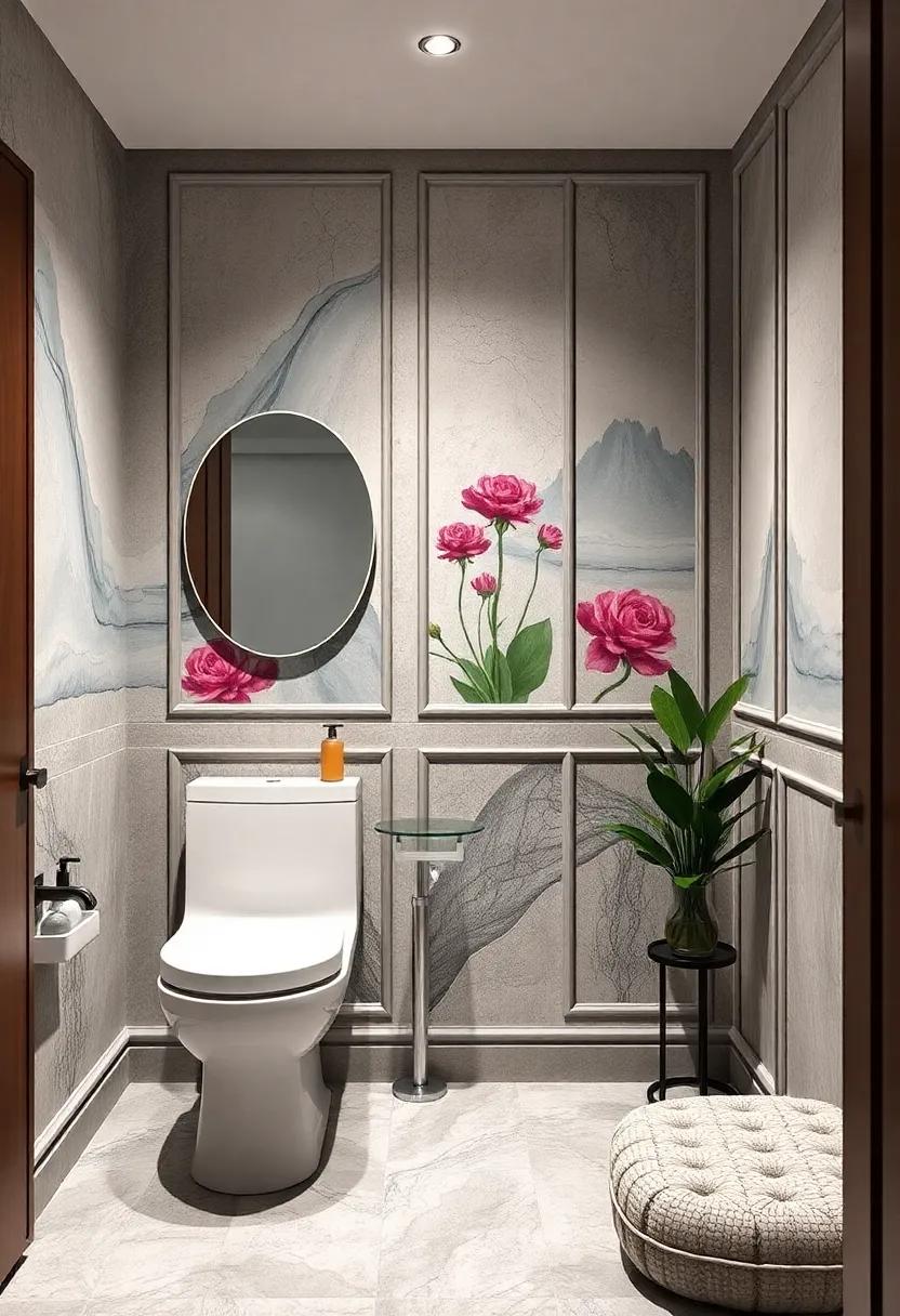 Eye-catching Murals: Incorporate an artistic mural as ‌your accent‌ wall and ‌surround it with simple ‌paneling to highlight the ⁣artistry ‍without overwhelming the‌ space