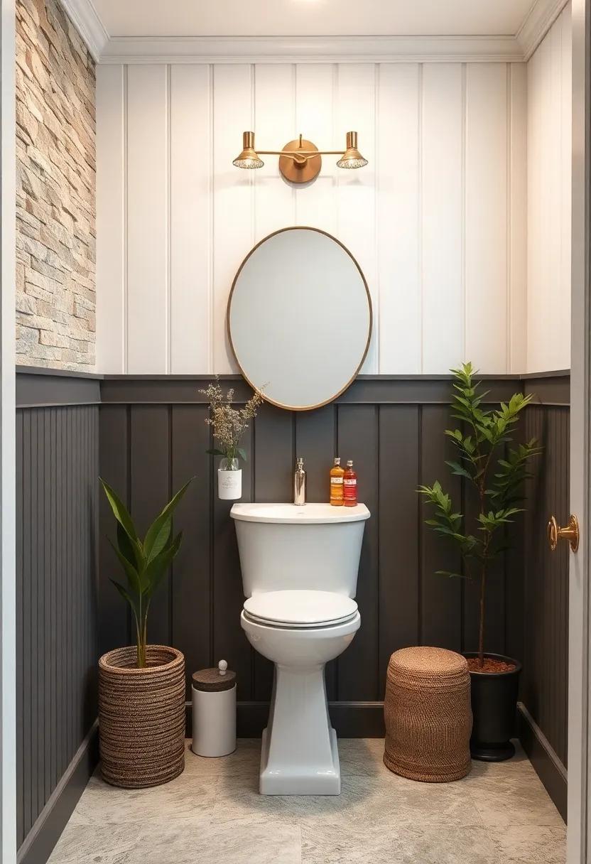 Vintage​ Charm with Beadboard: ‌Install white beadboard paneling to evoke vintage ⁣warmth,perfect for a quaint cottage-style‍ powder⁣ room