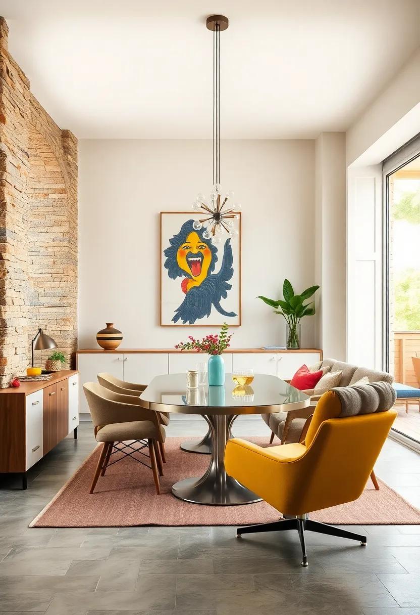Eames-Style Lounge Chair: A timeless classic that provides both comfort and⁣ style, ideal for relaxing after a meal