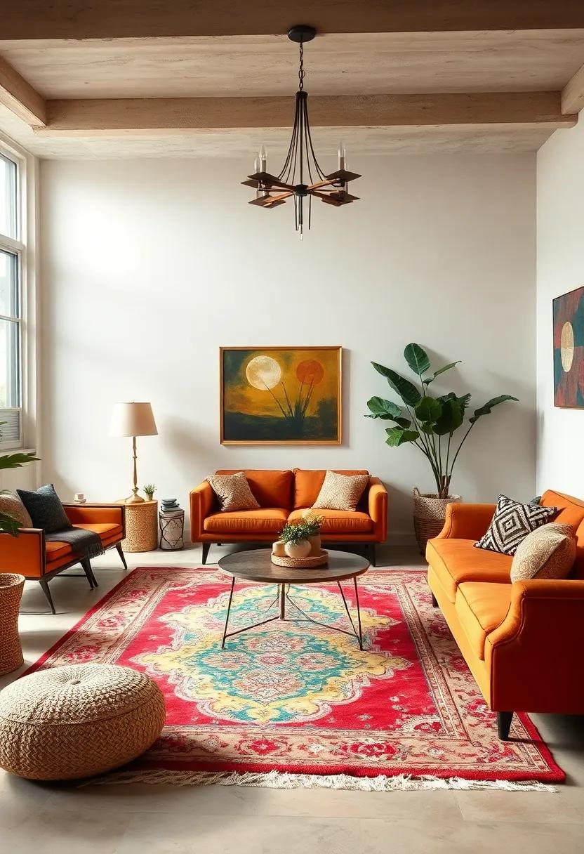 Antique furniture: ⁢Pair your vintage rug ⁣with well-loved antique furniture ‌pieces, ‌creating a living space that reflects ⁤character and history