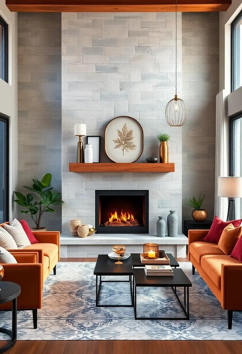 Vintage Flair: Incorporate a vintage-style floating ‍mantel to pair with a charming⁣ fireplace​ that brings nostalgia and character​ into your⁣ modern living room