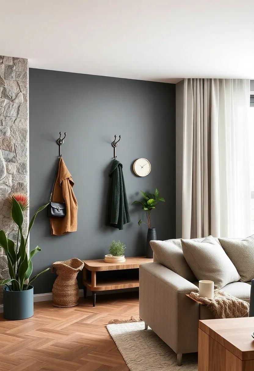 Stylish Coat Hooks: Choose decorative hooks that‍ match your aesthetic to create a chic ​entryway solution⁣ for coats, bags, and‍ accessories⁤ without taking up floor space