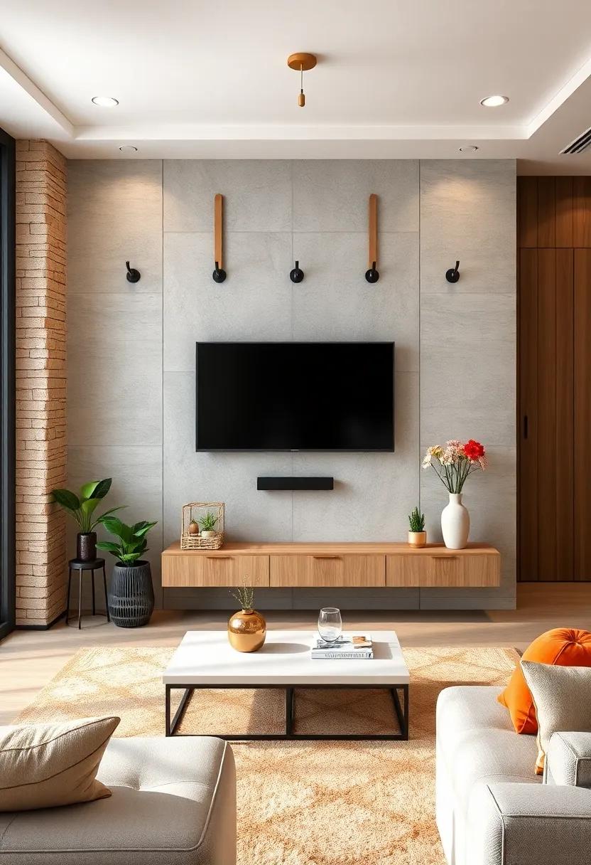 Media Storage ‍Solution: Create a wall-mounted media station with hooks to hold cords and accessories, ​keeping your entertainment zone neat and​ functional