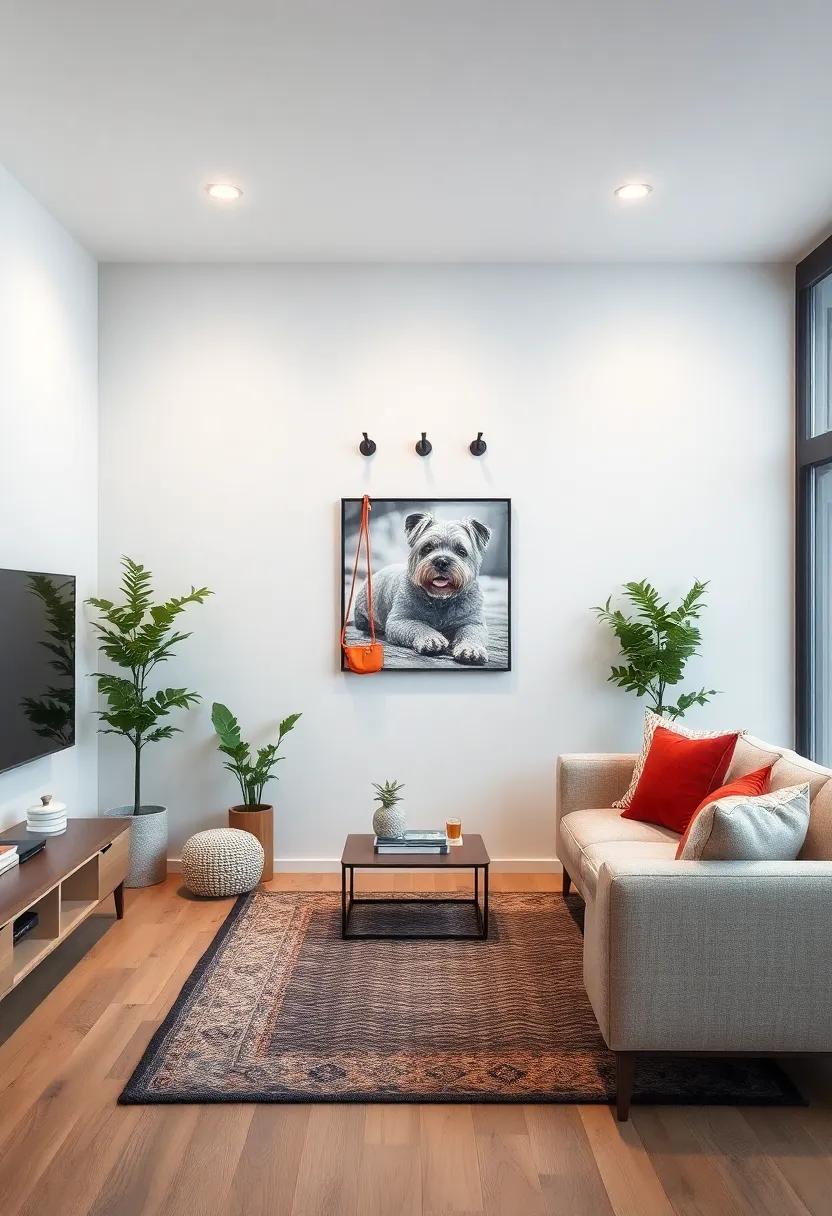 Pet⁤ Accessory Hanger: Dedicate a⁣ hook‍ or⁤ two ‍for your pet's leash ‌and​ accessories,creating a designated spot⁢ that helps keep your living space organized and functional