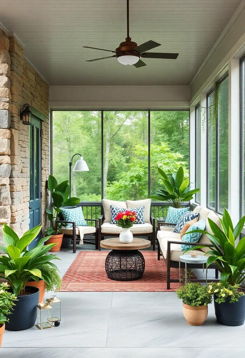 Embrace seasonal⁣ Decor: Switch out your plants and pots seasonally to keep‍ your porch looking fresh⁢ and inviting ⁢throughout the year