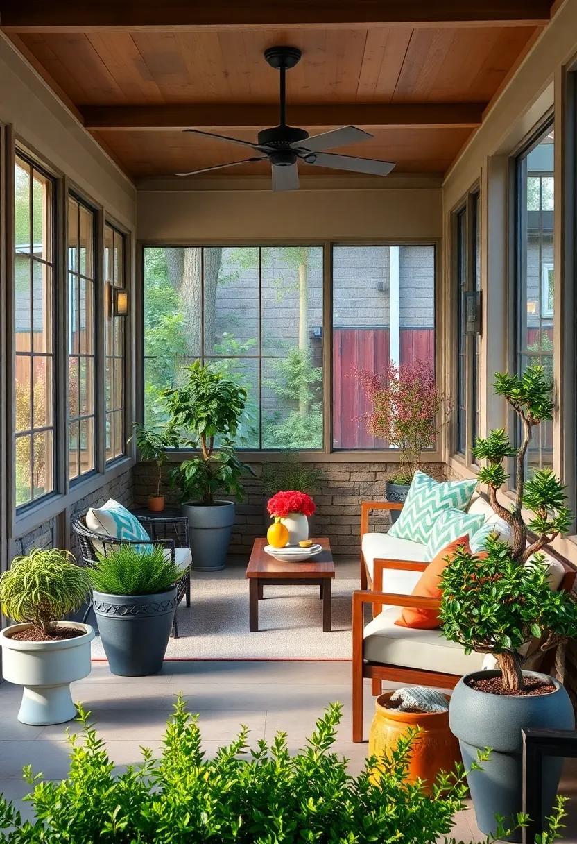 Decorate with ⁤Miniature Trees: Integrate ‌dwarf varieties of trees or shrubs in ‍decorative ‌pots to‌ create a sense ⁣of nature ⁣without‍ overwhelming the small space