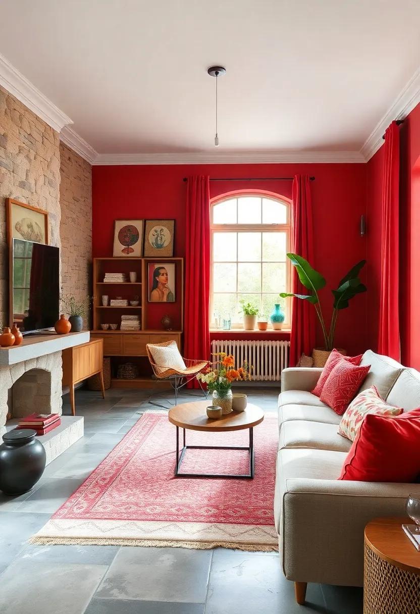 Embrace Falu‌ Red: Incorporate⁢ Sweden's iconic falu red ⁢color in your interiors⁢ to evoke‍ a sense of warmth and tradition