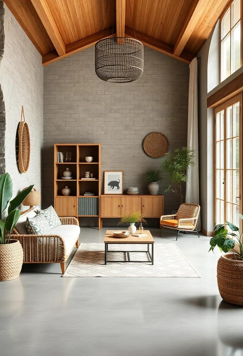 Woven Baskets:​ Use woven baskets for storage and⁢ decoration, embracing a ⁣functional ‍yet aesthetic element ⁤inspired ⁣by traditional crafts