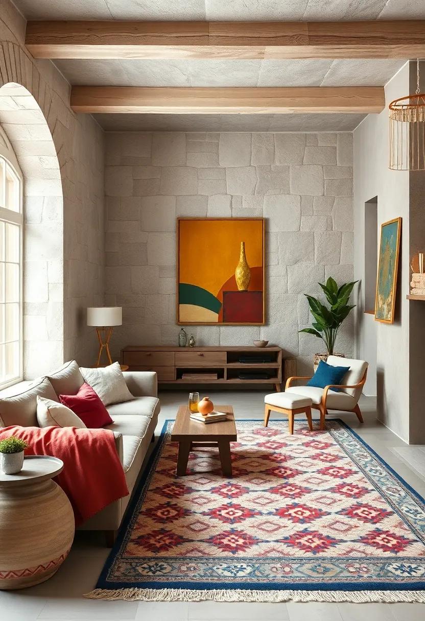 Folk-Inspired Rugs: Lay​ down‍ area rugs⁤ that ⁤showcase ⁣traditional Swedish‌ patterns, ‍grounding your​ space with a ‍touch of heritage