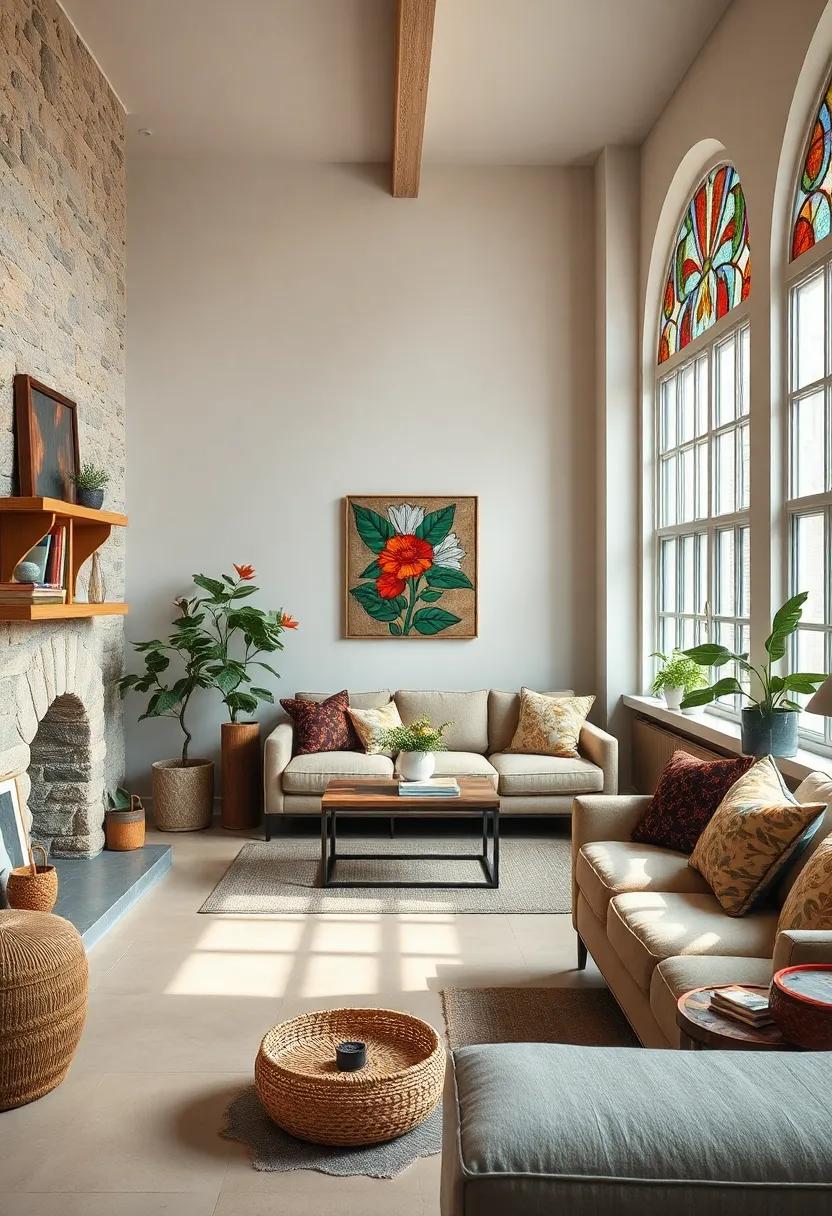 Stained Glass Touches: ‌Incorporate‍ stained‍ glass elements to add‍ a pop of color and a touch⁣ of whimsy to window spaces