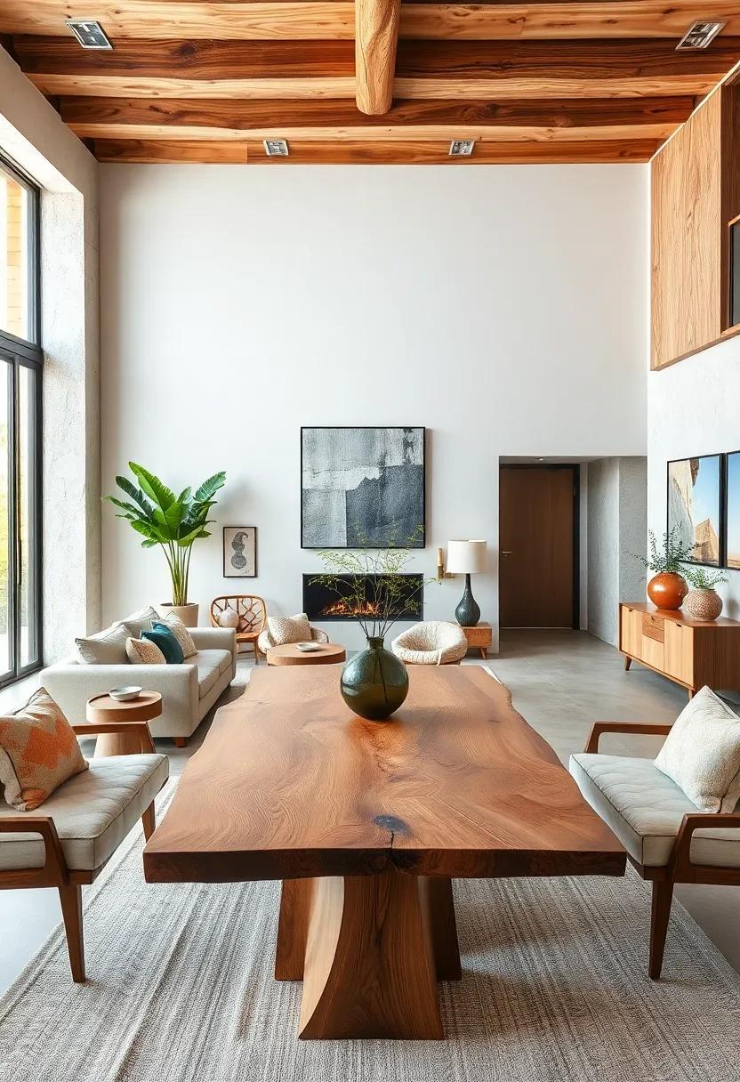 Choose a ⁢Live Edge Wood Table for Organic Elegance