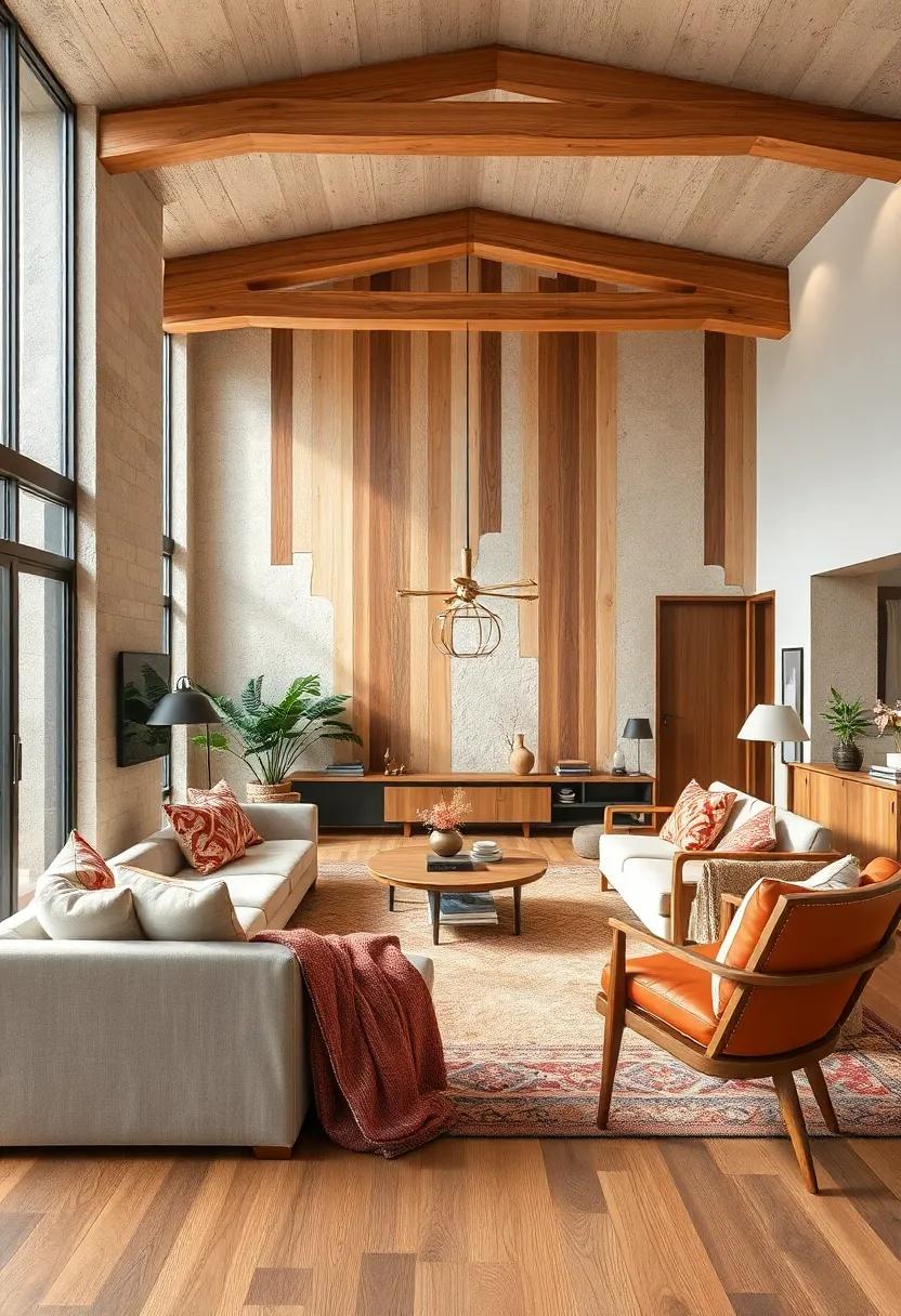 Mix and Match ‌Different‌ Wood Types for Eclectic Style
