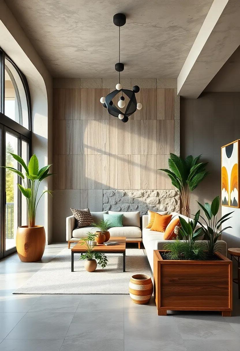 Utilize Wooden Planters to Bring Greenery Inside