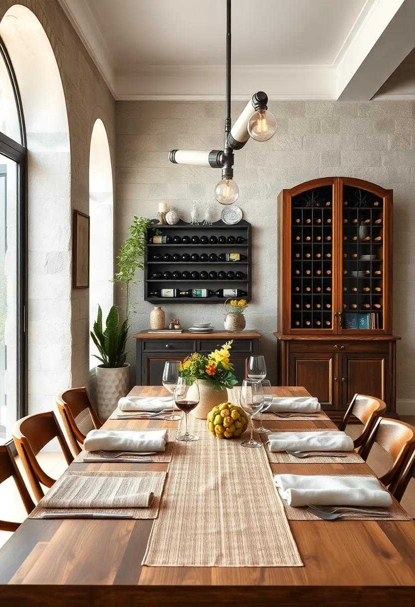 Layer Textures with Woven Table Runners and‍ Linen Napkins