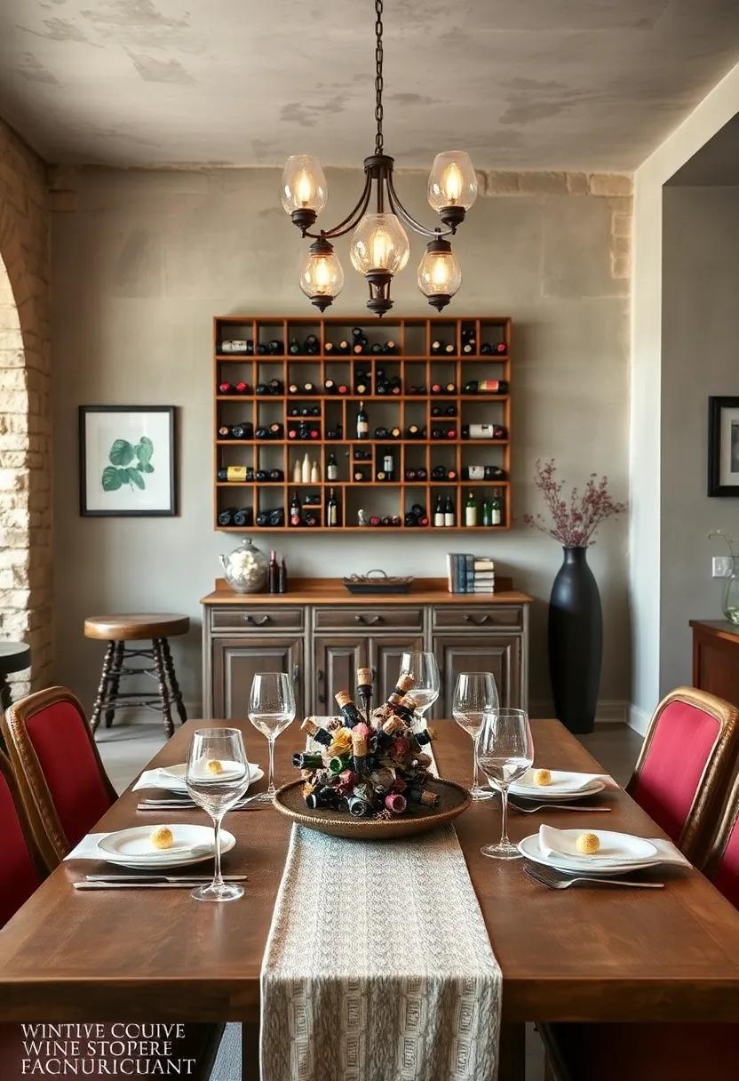 Utilize Decorative Wine​ Stoppers‍ as Table ⁢Centerpieces