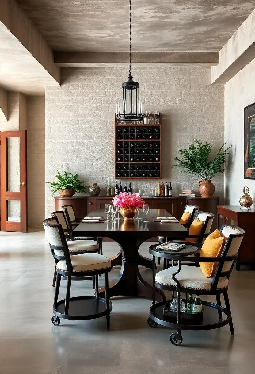 introduce Elegant Bar Carts as Functional art Pieces